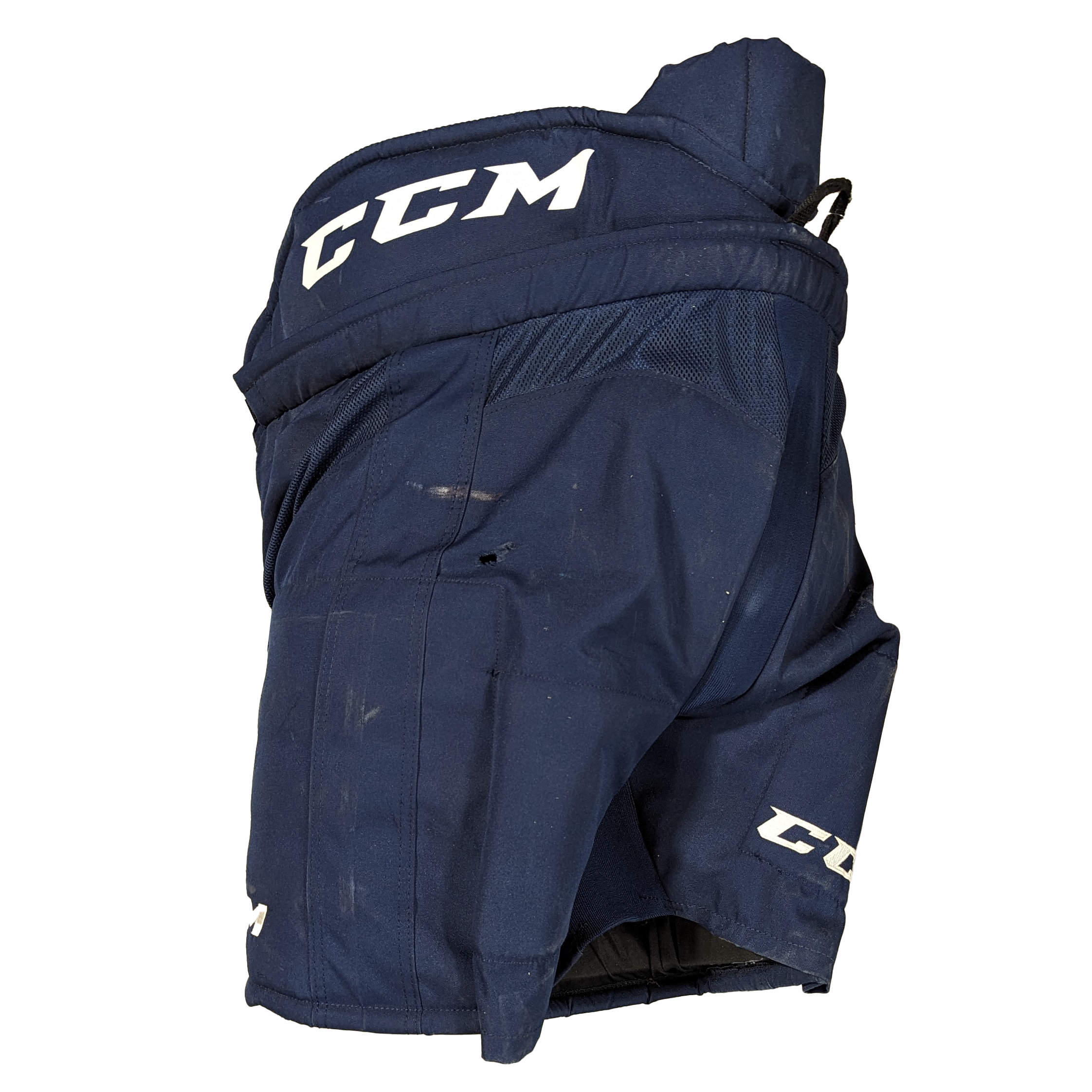 CCM HP30 - Pantalon de hockey Pro Stock d'occasion (bleu marine)